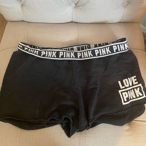 Victoria’s Secret pink sweat shorts
